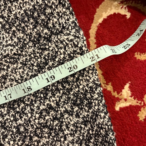 NWT Ann Taylor Tweed Knit Dress, Black and White - Picture 5 of 8